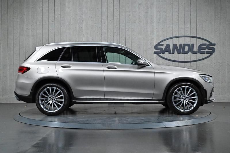 Used Mercedes GLC300 AMG Line Premium 2020 Silver Estate