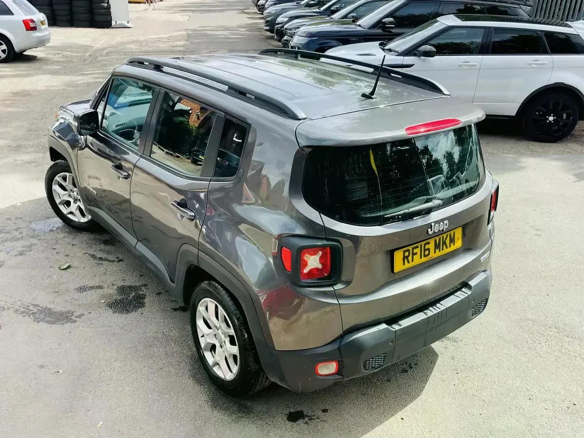 Used Jeep Renegade Longitude 140 HP (102 kW) 2016 Grey SUV