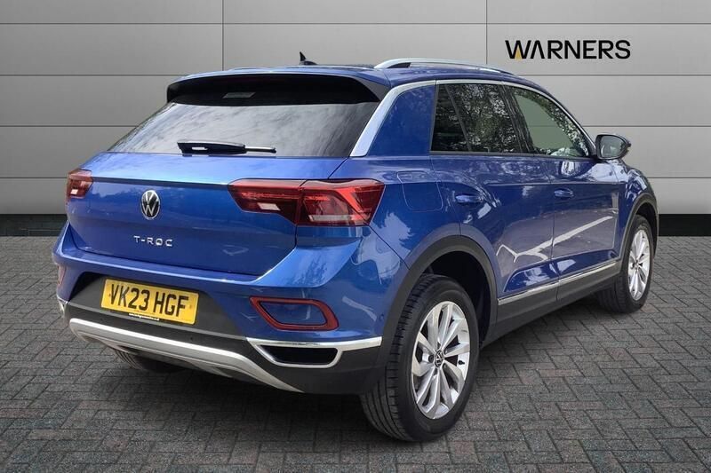 Blue Used 2023 VW T-Roc Style SUV | £23,995 (Fair price) - Image 1/4