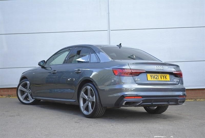 Used Audi A4 Black Edition 163 HP (119 kW) 2021 Grey Sedan