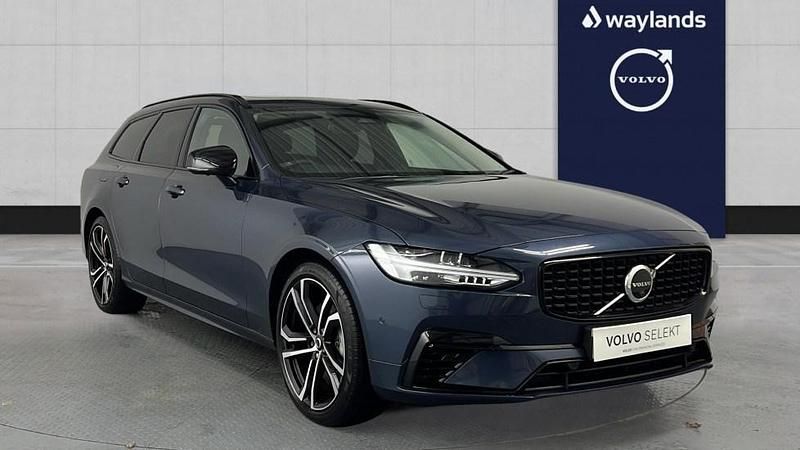 Blue Used 2022 Volvo V90 Ultimate Estate | £37,780 (A bit pricey) - Image 1/4