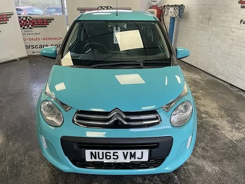Używany Citroën C1 Feel 68 KM (50 kW) 2015 Niebieski Hatchback