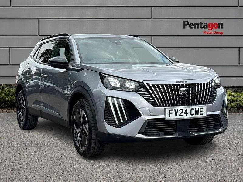 Grey Used 2024 Peugeot 2008 Allure SUV | £17,995 (Fair price) - Image 1/4