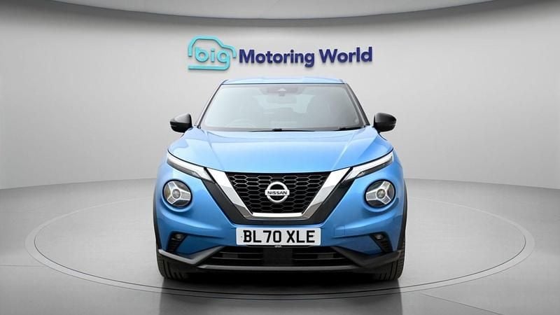 Used Nissan Juke S 113 HP (83 kW) 2020 Blue SUV