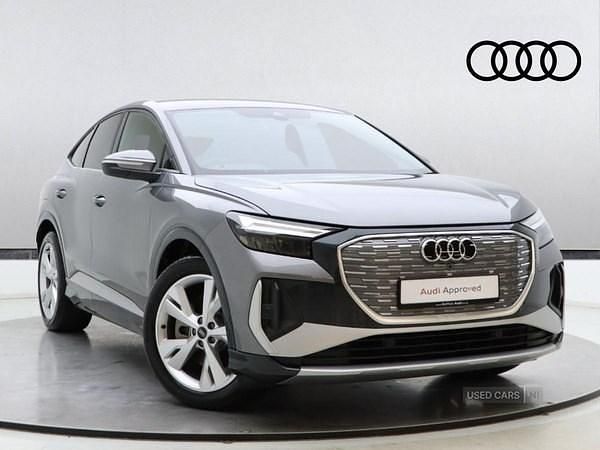 Grey Used 2025 Audi Q4 e-tron S-Line SUV | £33,990 (Fair price) - Image 1/4