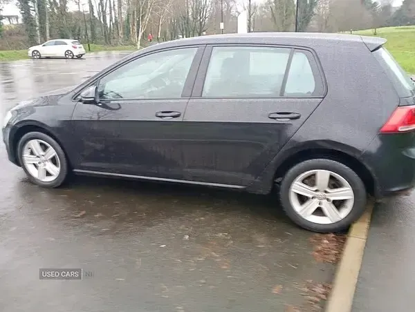 Used VW Golf VII Match 110 HP (80 kW) 2015 Black Hatchback