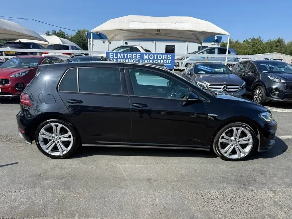 Used VW Golf VII GTD 184 HP (135 kW) 2018 Black Hatchback