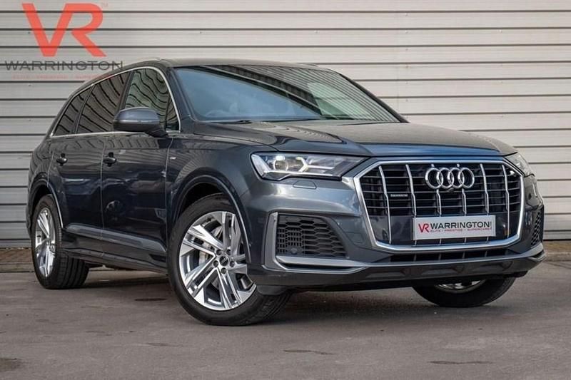 Grey Used 2022 Audi Q7 S-Line SUV | £39,404 (Fair price) - Image 1/1