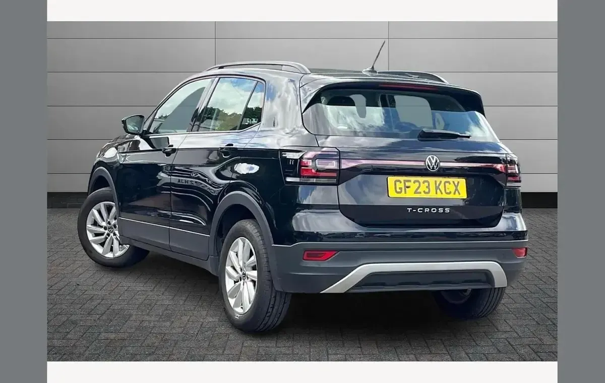 Used VW T-Cross Edition 110 HP (80 kW) 2023 Black SUV