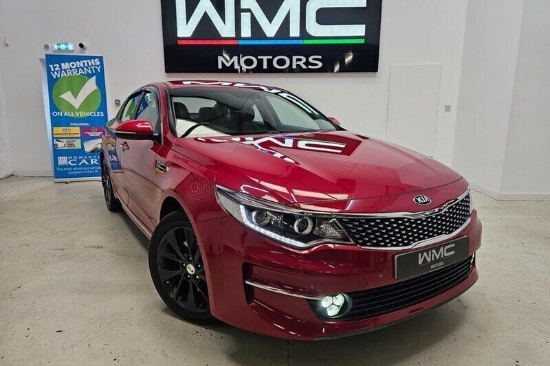Red Used 2017 Kia Optima 3 Sedan | £7,495 (Fair price) - Image 1/1