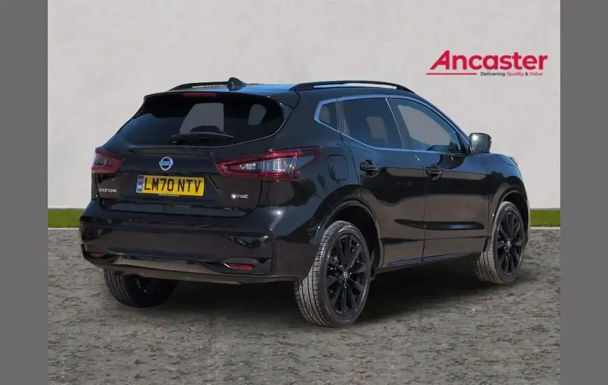 Used Nissan Qashqai N-TEC 160 HP (117 kW) 2020 Black SUV