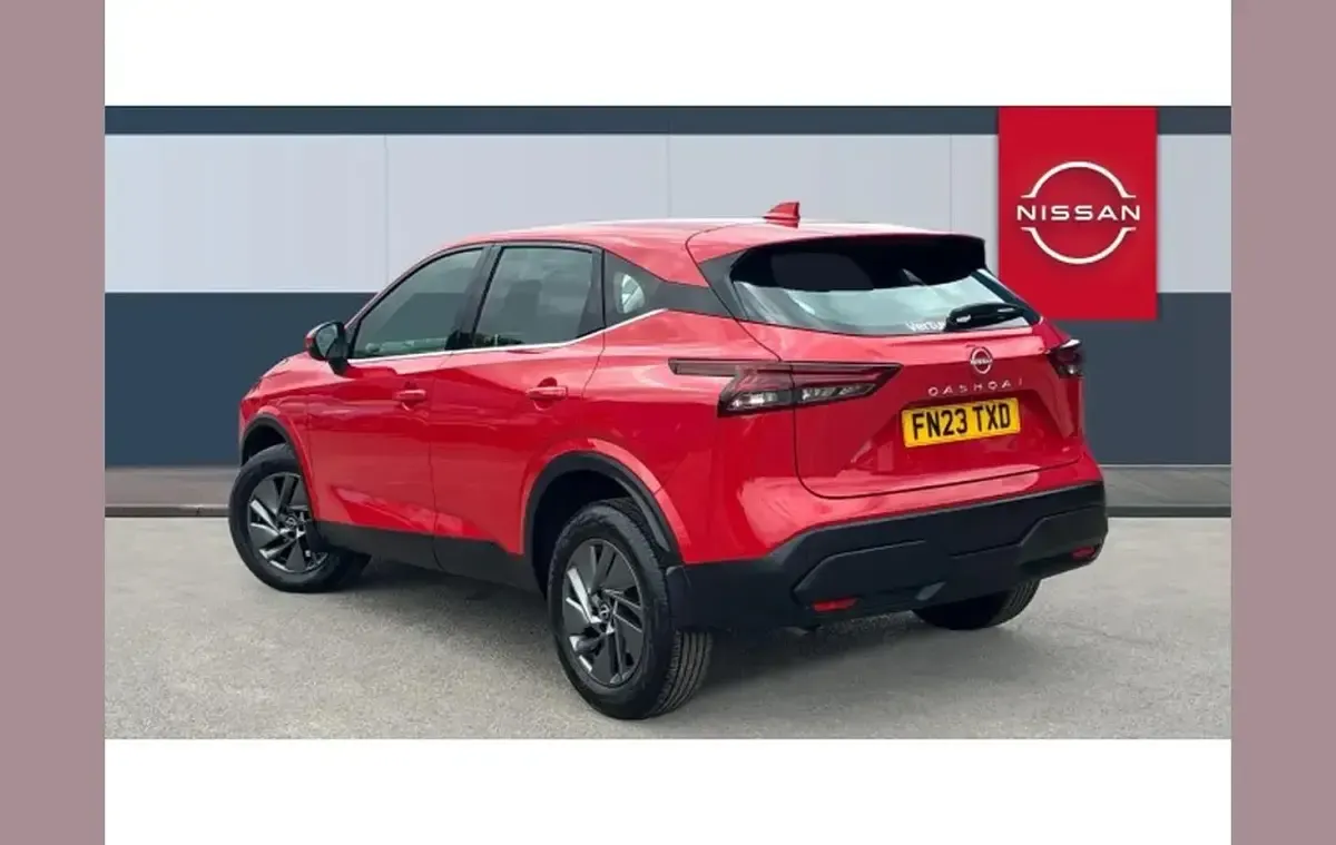 Used Nissan Qashqai Acenta Premium 138 HP (101 kW) 2023 Red SUV