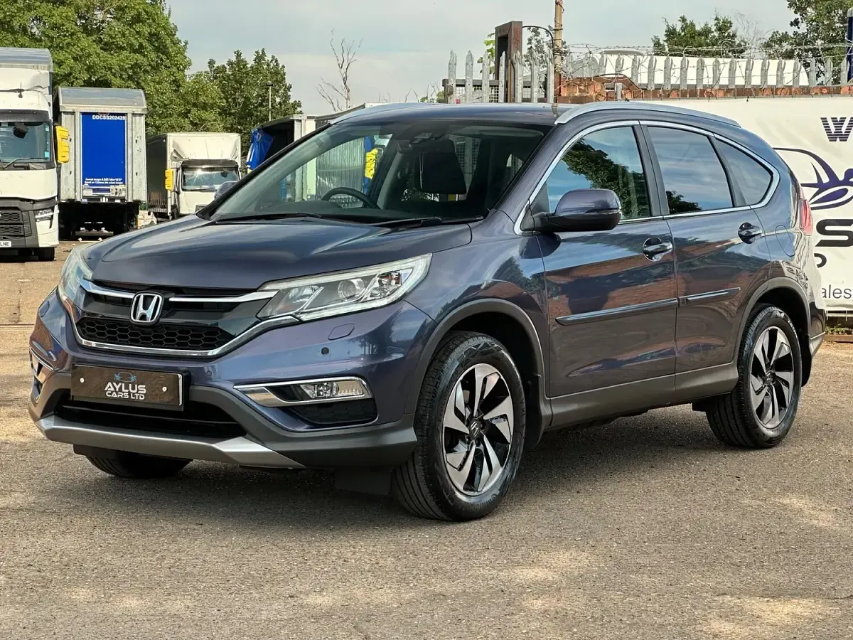 Used Honda CR-V SR 152 HP (111 kW) 2017 Blue SUV