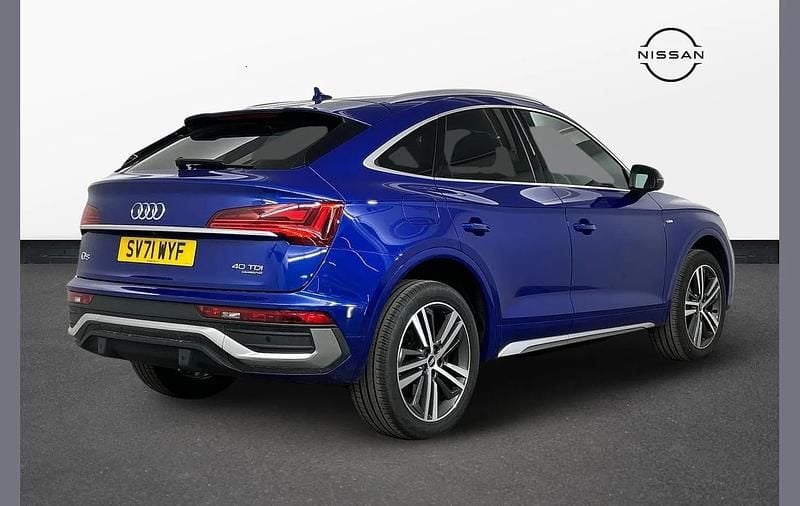 Used Audi Q5 Sportback S-Line 200 HP (147 kW) 2021 Blue SUV