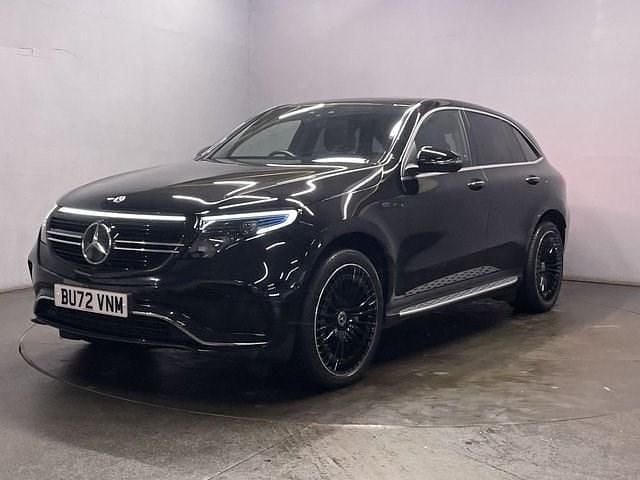 Used Mercedes EQC400 AMG line 300 kW (408 HP) 2022 Black SUV