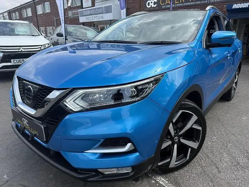 Used Nissan Qashqai Tekna 130 HP (95 kW) 2017 Blue SUV