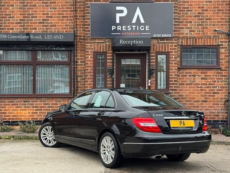 Used Mercedes C250 Elegance 2012 Black Sedan