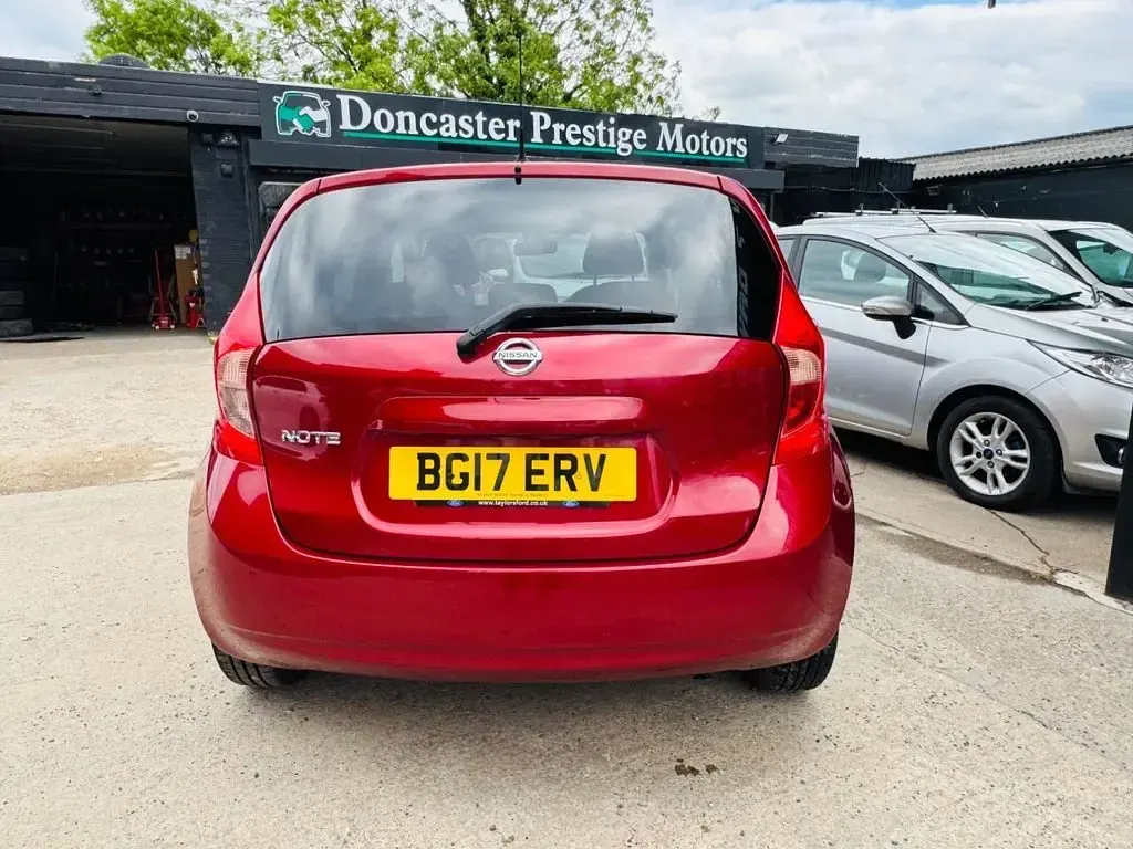 Used Nissan Note Acenta Premium 2017 Red Hatchback