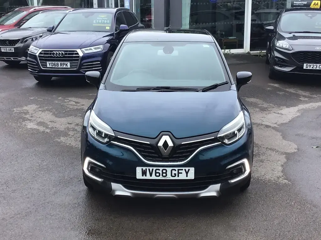 Used Renault Captur GT-Line 90 HP (66 kW) 2018 Blue SUV