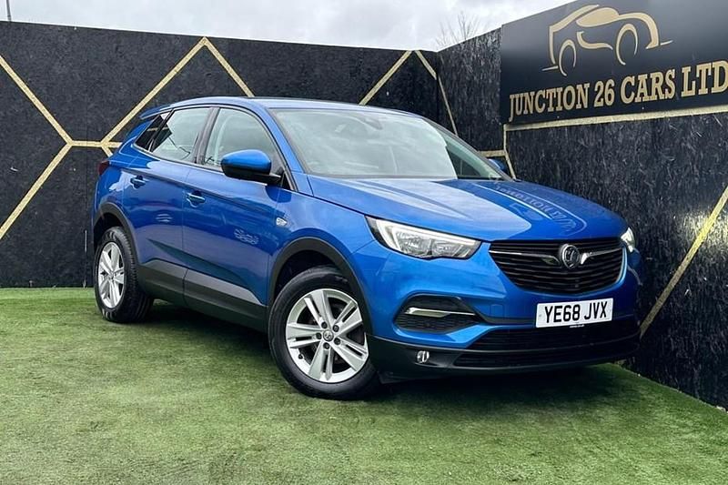 Used Vauxhall Grandland X S 130 HP (95 kW) 2018 Blue SUV