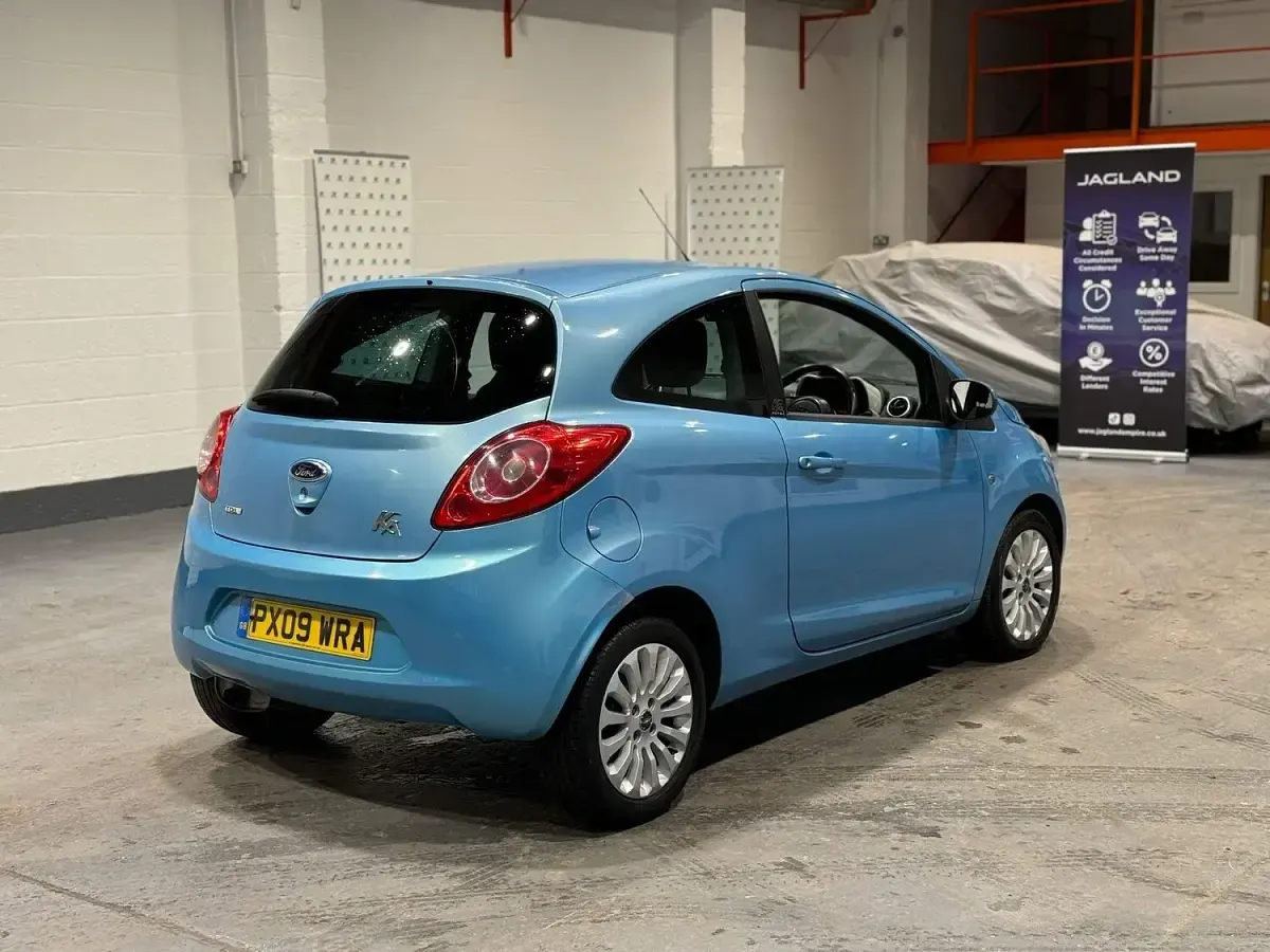 Used Ford Ka Zetec 75 HP (55 kW) 2009 Blue Hatchback