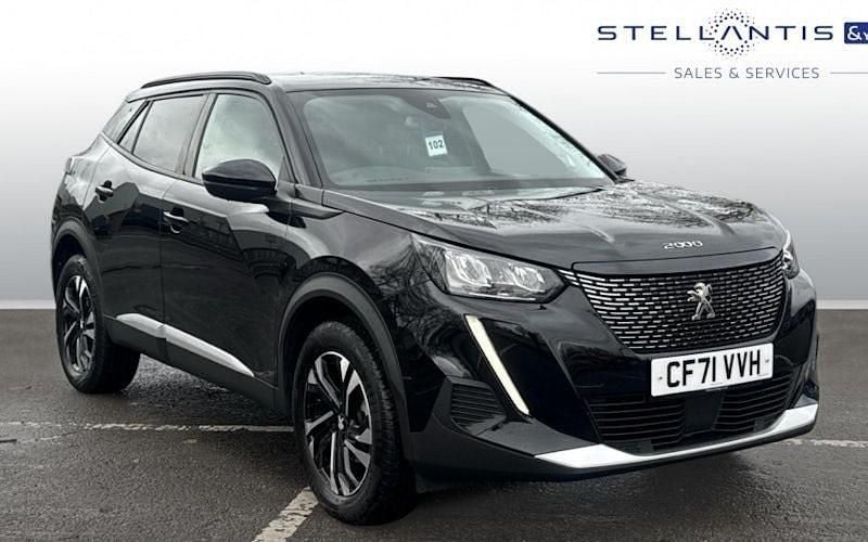 Black Used 2022 Peugeot 2008 Allure Premium SUV | £14,745 (Fair price) - Image 1/4