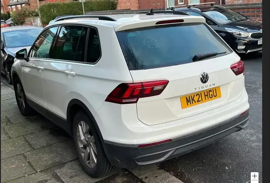 Second-hand VW Tiguan Life 150 CP (110 kW) 2021 Alb SUV