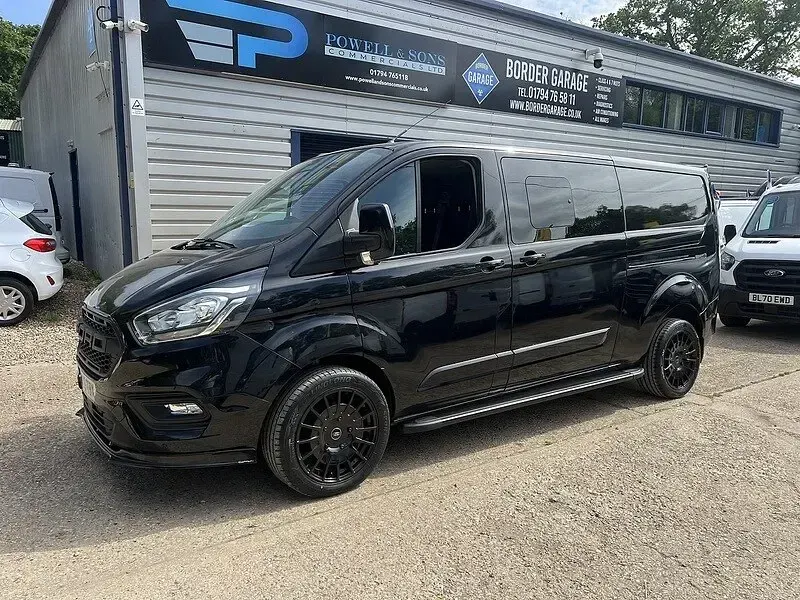 Used Ford Transit Custom Limited 170 HP (125 kW) 2023 Black Van