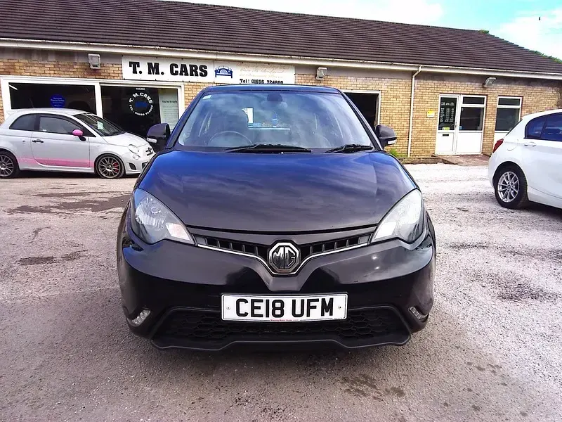 Used MG MG3 106 HP (77 kW) 2018 Black Hatchback