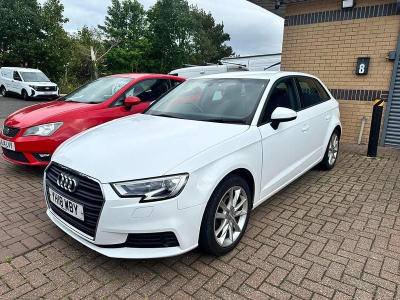 White Used 2018 Audi A3 Hatchback | £8,499 (Good price) - Image 1/4
