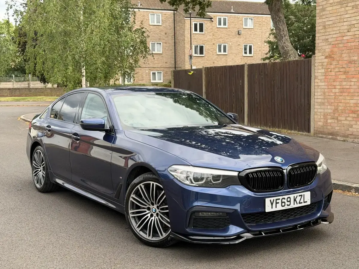 Used BMW 530e M Sport 252 HP (185 kW) 2019 Blue Sedan
