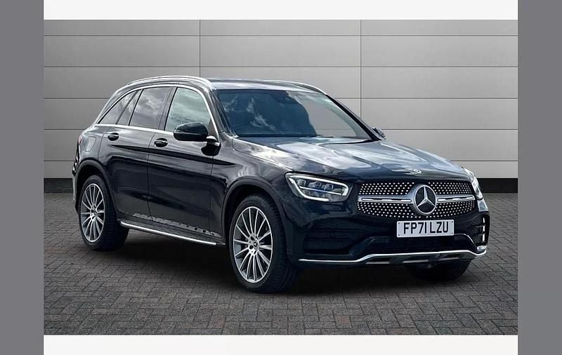 Obsidian black Used 2021 Mercedes EQC400 AMG Line Premium Plus SUV | £31,095 (Expensive) - Image 1/2