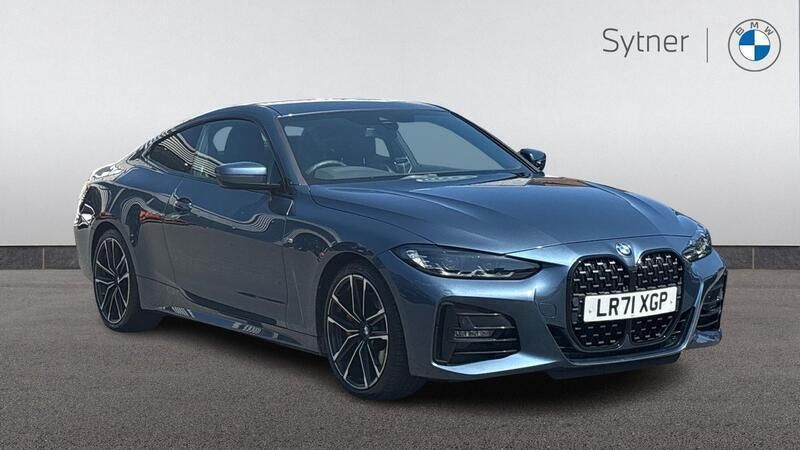 Blue Used 2021 BMW 420 M Sport Coupe | £27,500 (Expensive) - Image 1/4