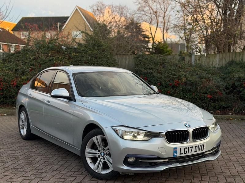 Silver Used 2017 BMW 318 Sport Line Sedan | £5,190 (Fair price) - Image 1/4