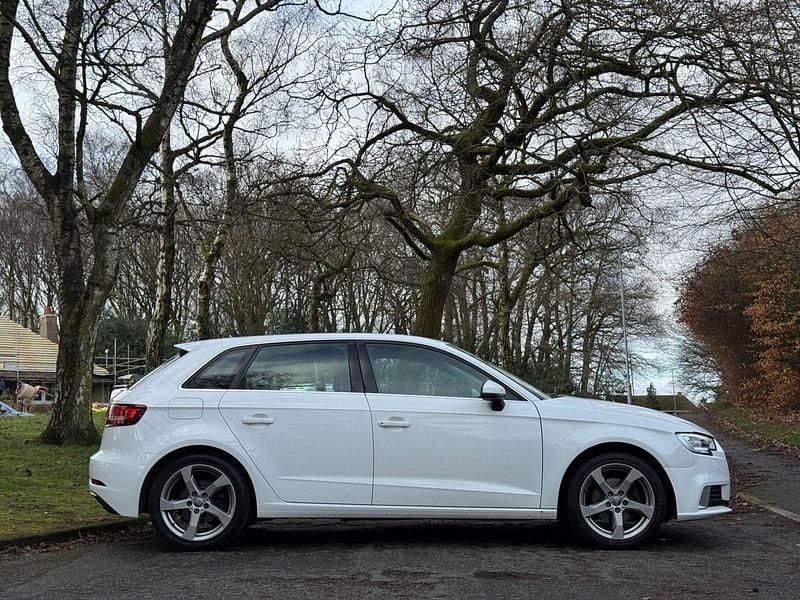 Used Audi A3 Sport 2018 White Sedan