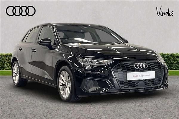Black Used 2021 Audi A3 Hatchback | £16,627 (Fair price) - Image 1/3