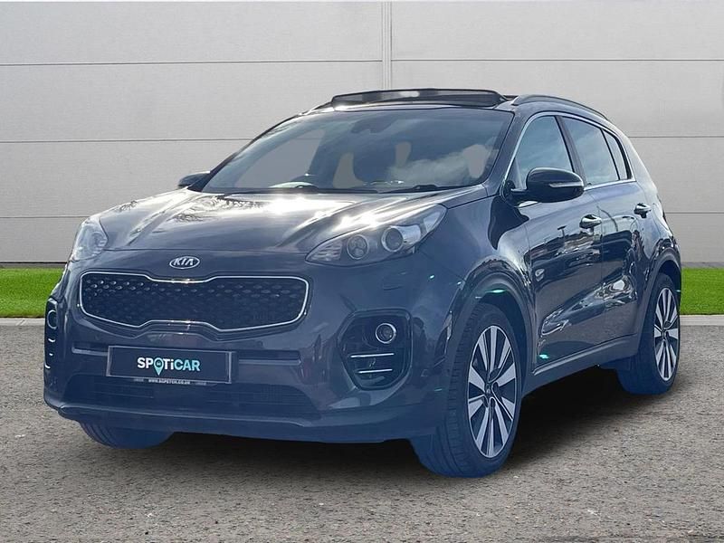 Begagnad Kia Sportage 182 HK (133 kW) 2017 Grå SUV