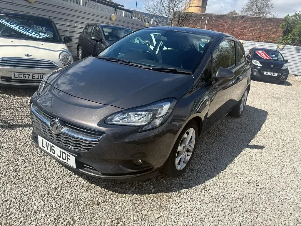 Used Vauxhall Corsa S 90 HP (66 kW) 2016 Grey Hatchback
