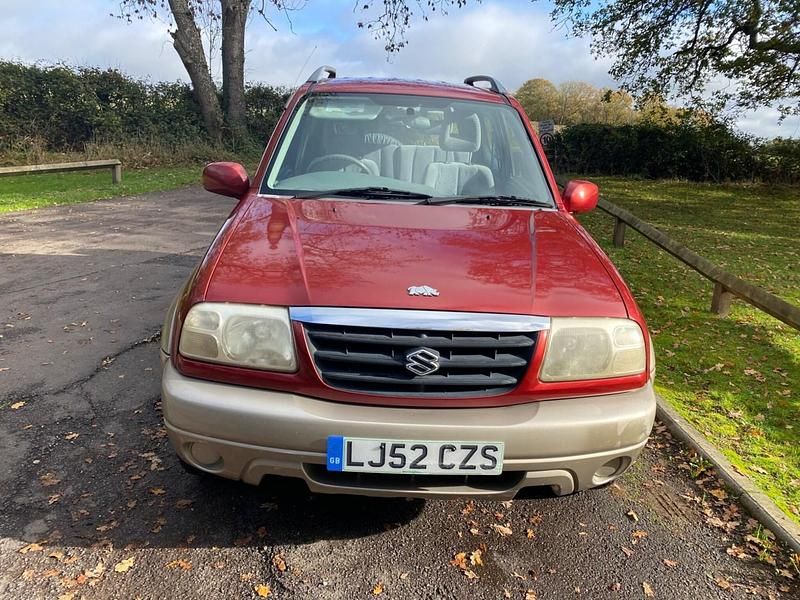 Used Suzuki Grand Vitara 2002 Red Estate