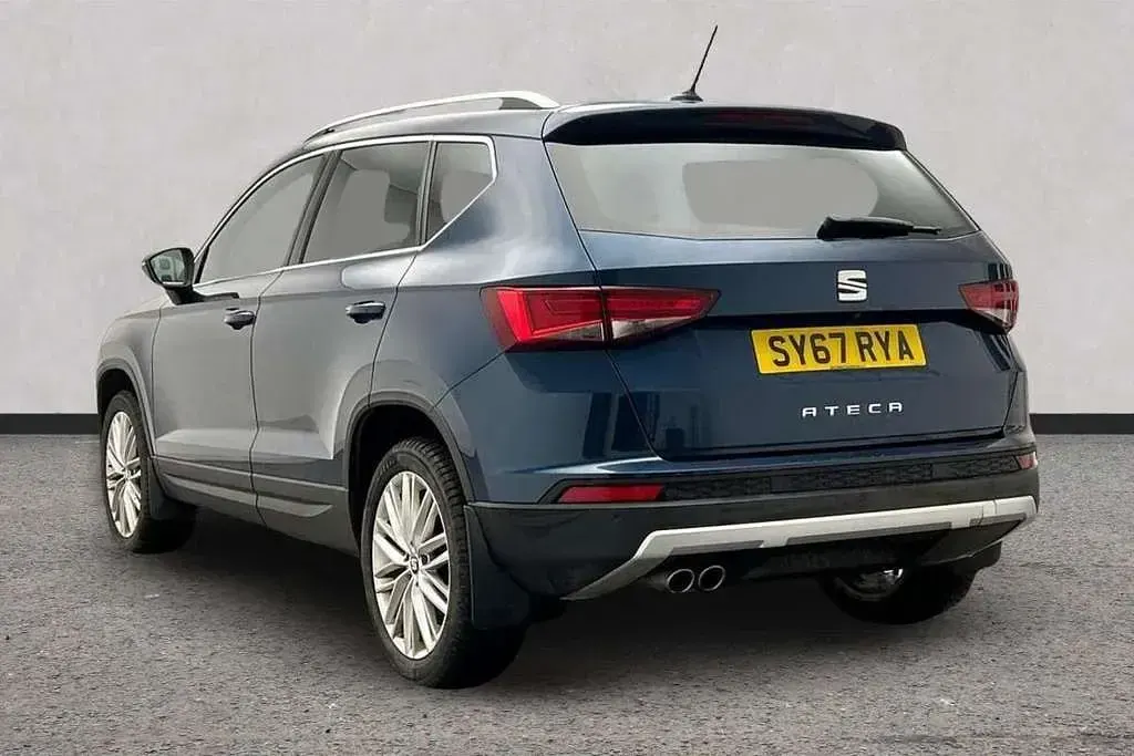 Used Seat Ateca XCELLENCE 150 HP (110 kW) 2017 Blue SUV