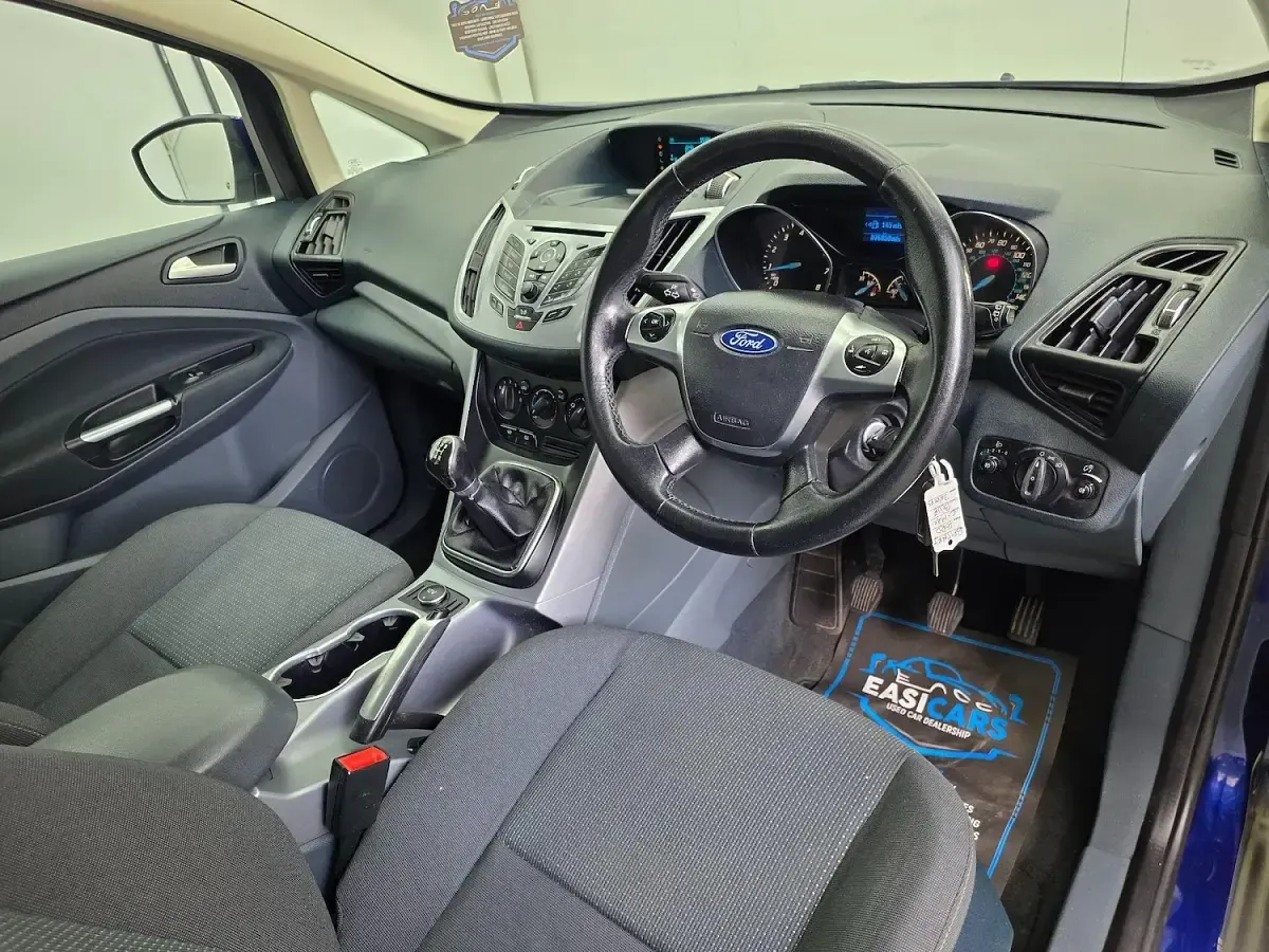Used Ford C-MAX Zetec 125 HP (91 kW) 2015 Blue MPV