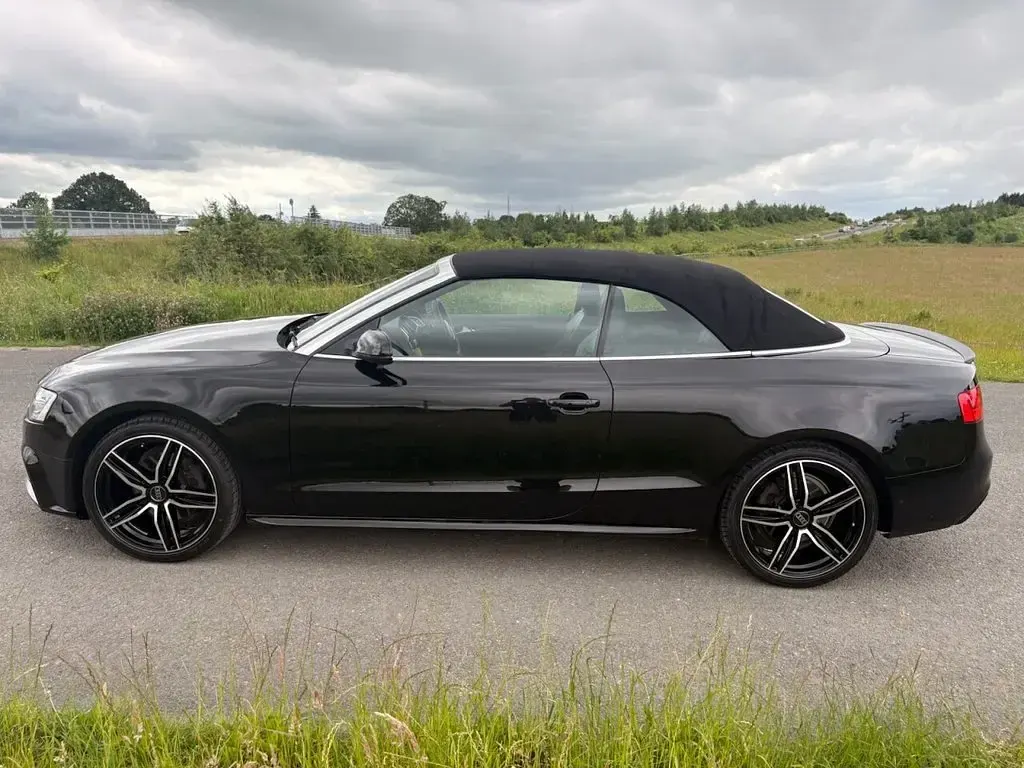 Used Audi A5 Cabriolet S-Line 177 HP (130 kW) 2015 Black Cabriolet