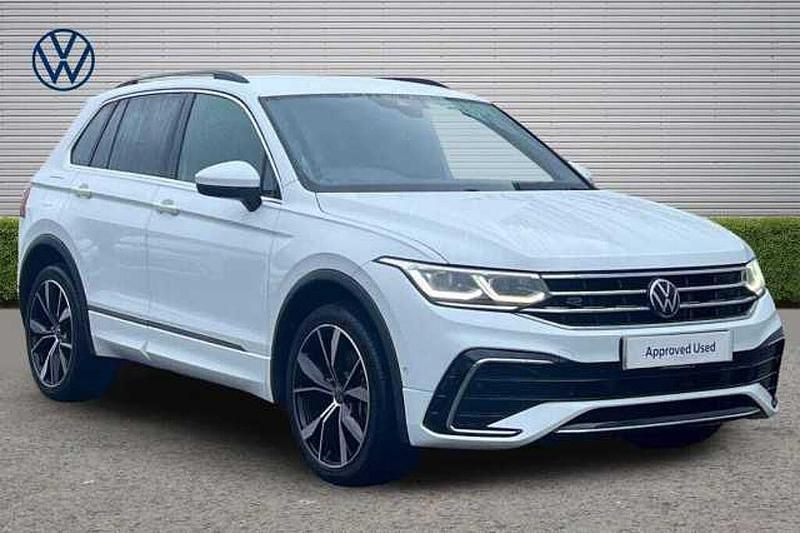 Used VW Tiguan R-line 245 HP (180 kW) 2023 White SUV