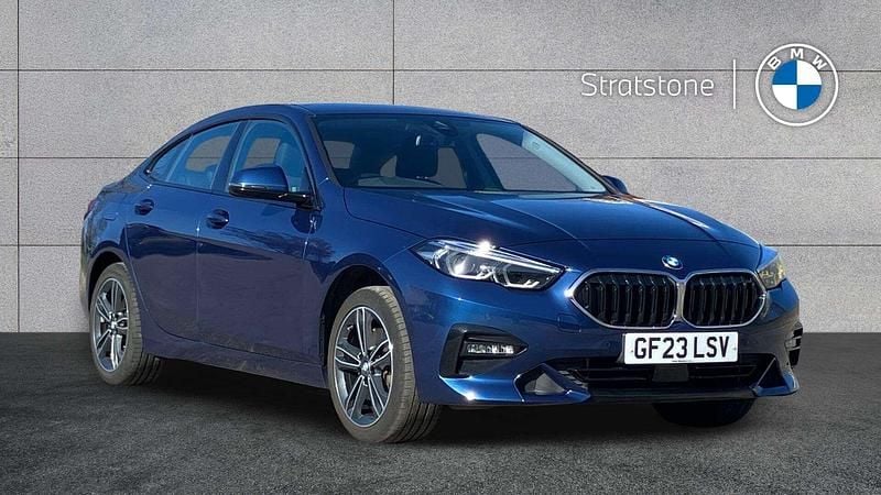 Used BMW 218 Sport Line 134 HP (98 kW) 2023 Blue Coupe