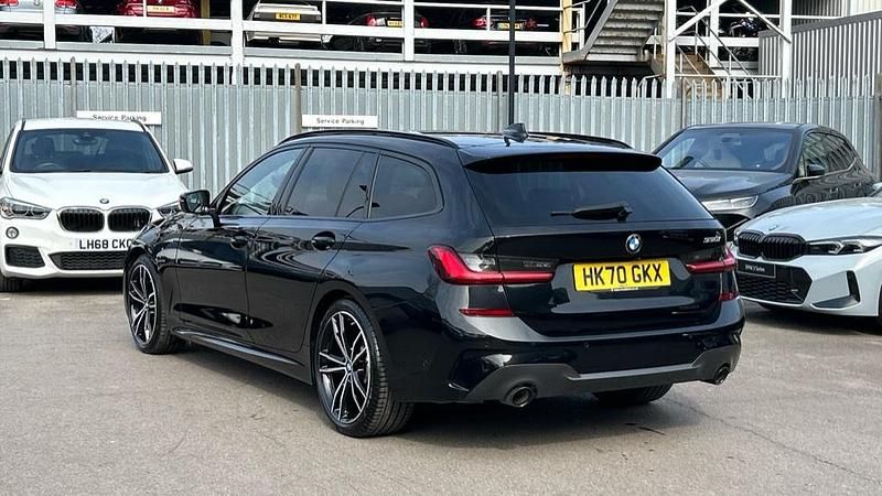 Used BMW 330 M Sport 254 HP (186 kW) 2020 Black Estate