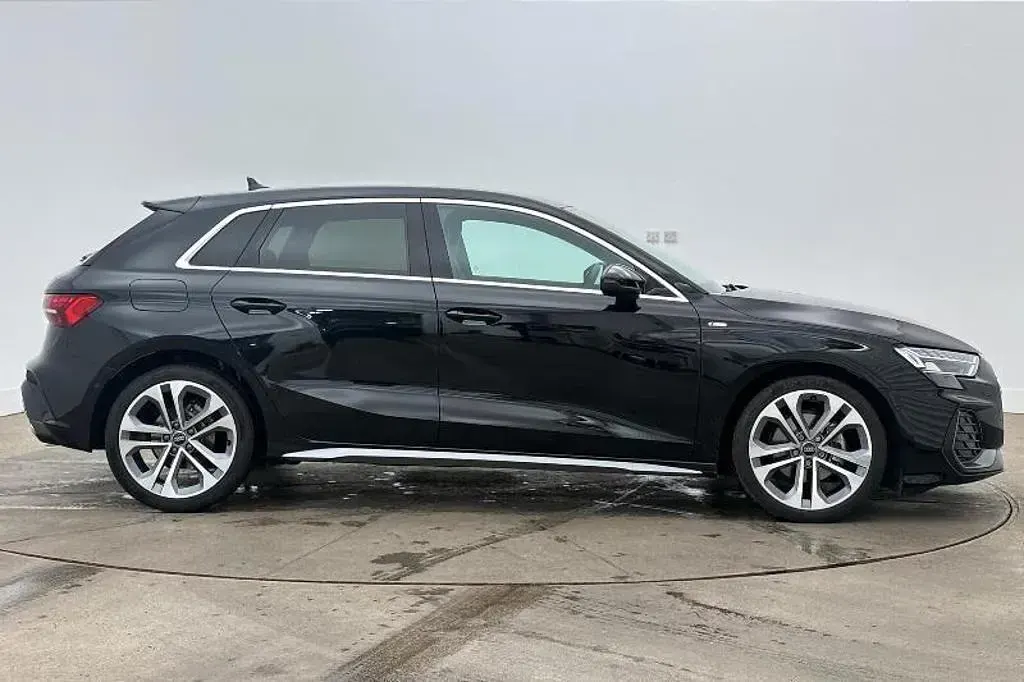Used Audi A3 S-Line 116 HP (85 kW) 2025 Black Hatchback