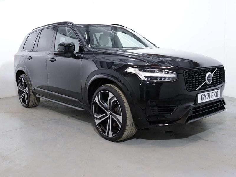 Black Used 2021 Volvo XC90 R-Design Pro SUV | £32,333 (Super price) - Image 1/1