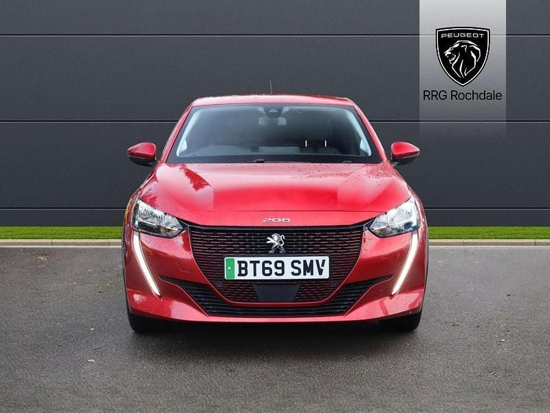 Red Used 2020 Peugeot e-208 Allure Hatchback | £10,495 (Good price) - Image 1/4