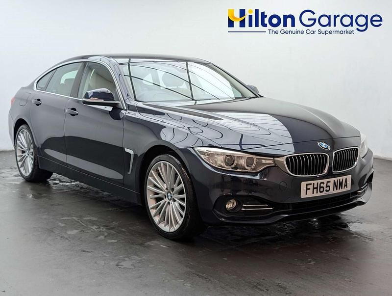 Used BMW 420 Luxury Line 184 HP (135 kW) 2015 Blue Coupe