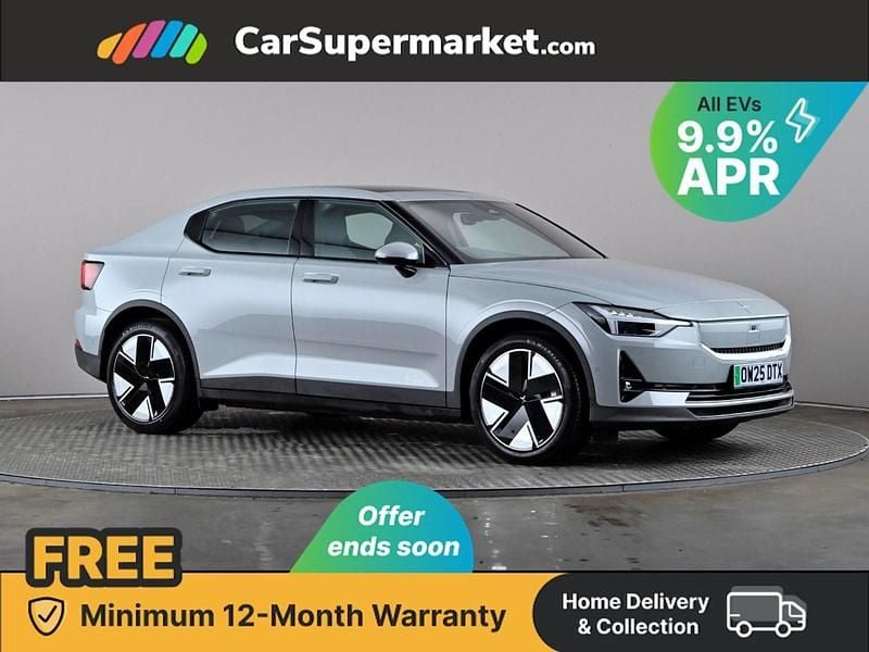 Grey New 2025 Polestar 2 Pilot Sedan | £28,597 (Super price) - Image 1/4